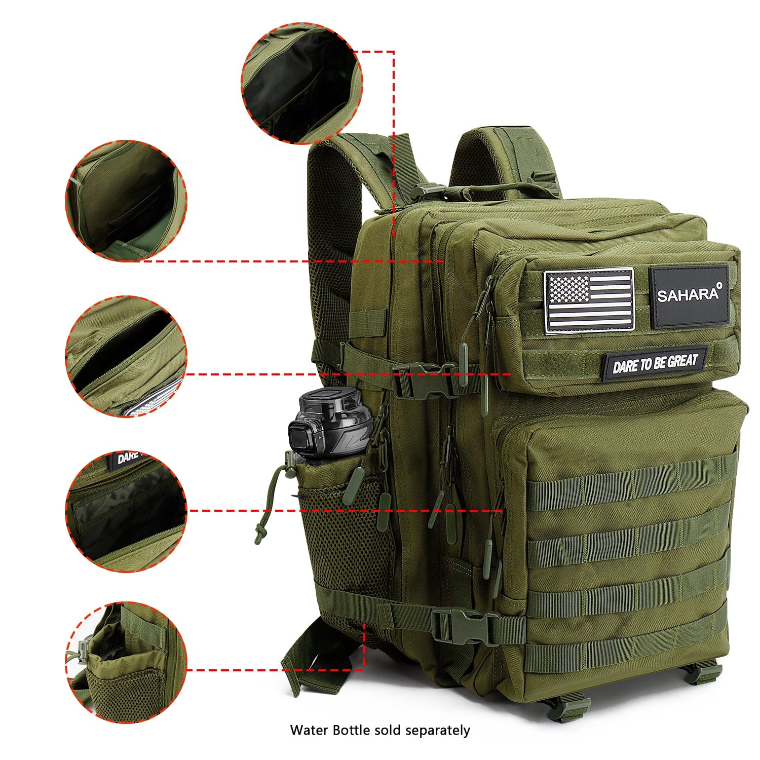 Raider Series Travel Bag & Laptop Backpack for Laptops up to 17.3-inch