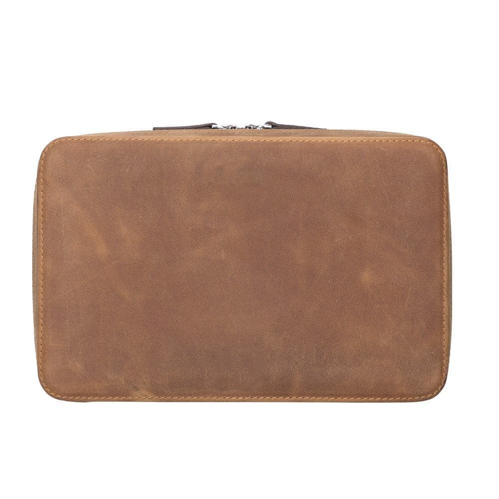TORONATA Leather Travel Cable Organizer
