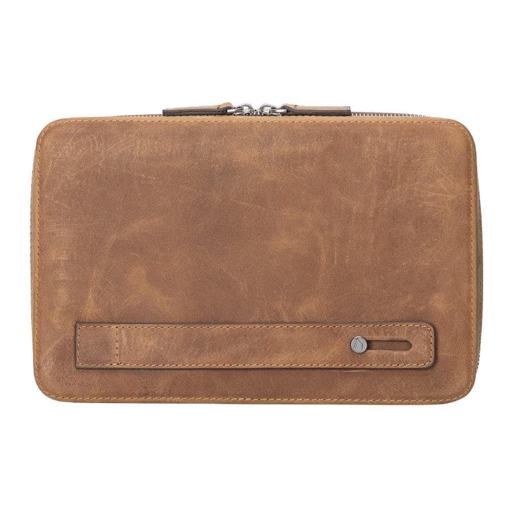 TORONATA Leather Travel Cable Organizer