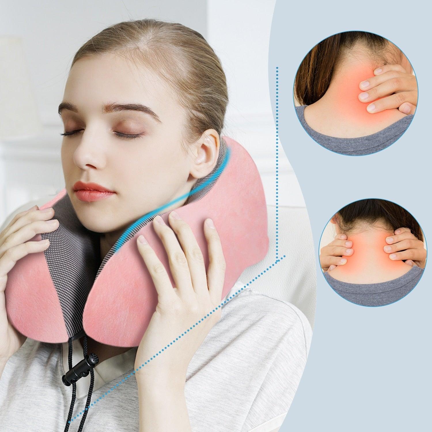 Power of Nature Memory Foam Travel Pillow Set