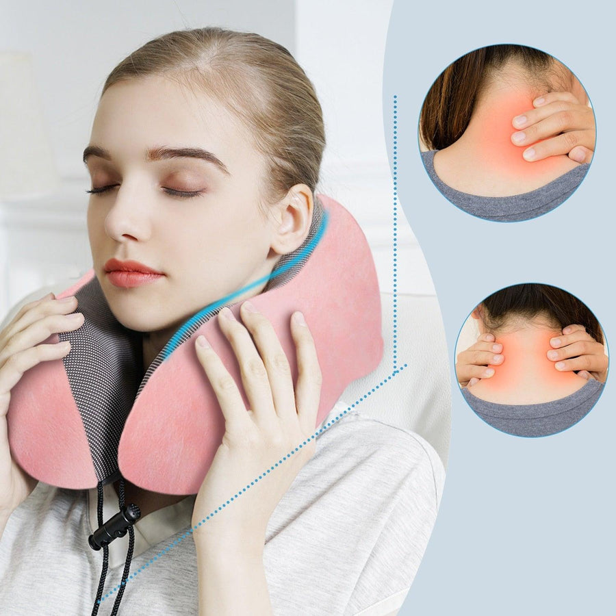 Power of Nature Memory Foam Travel Pillow Set